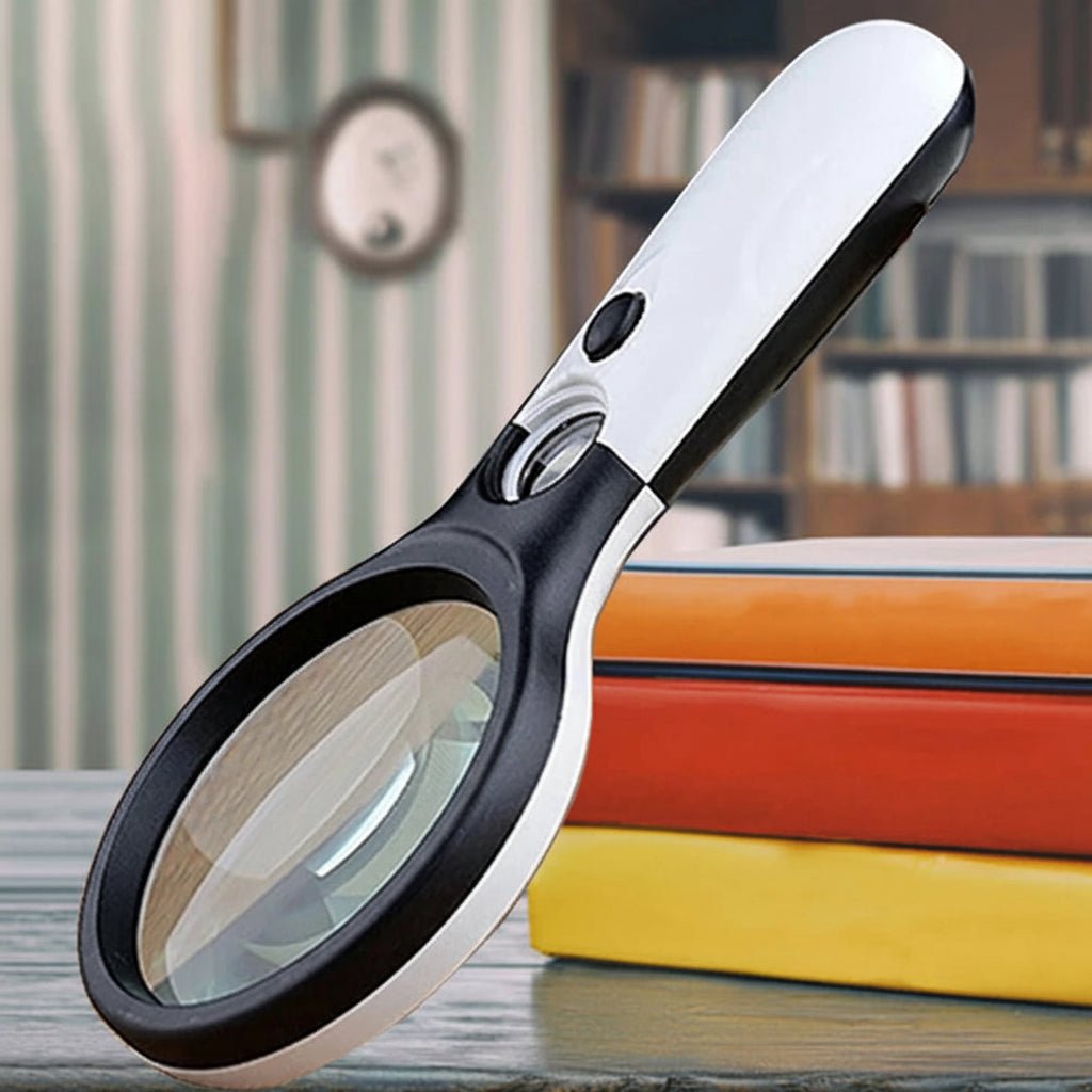 DETAILVIEW - LED Magnifying Glass for Clear Reading and Inspection