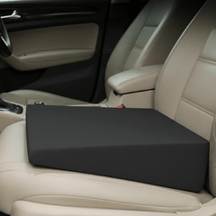 DRIVECUSH - Memory Foam Car Cushion for Posture and Road Visibility