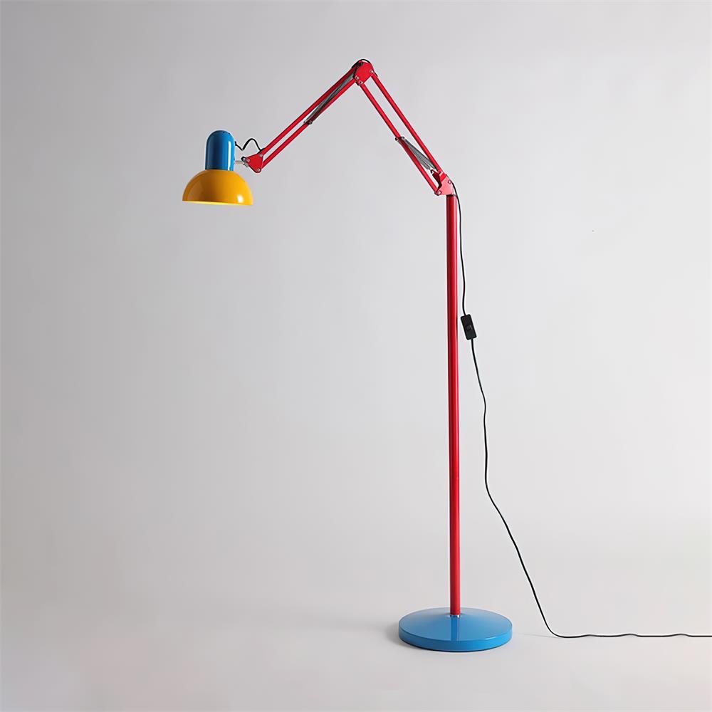 ZELMORA - Sculptural Floor Lamp for Adjustable Focused Light