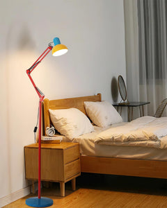 ZELMORA - Sculptural Floor Lamp for Adjustable Focused Light