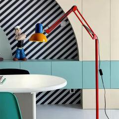 ZELMORA - Sculptural Floor Lamp for Adjustable Focused Light