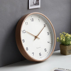 TIMEBLEND - Sculptural Wooden Wall Clock for Silent Timekeeping