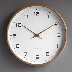 TIMEBLEND - Sculptural Wooden Wall Clock for Silent Timekeeping