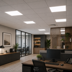 VELLURIX - LED Ceiling Panel for Even, Flicker-Free Lighting