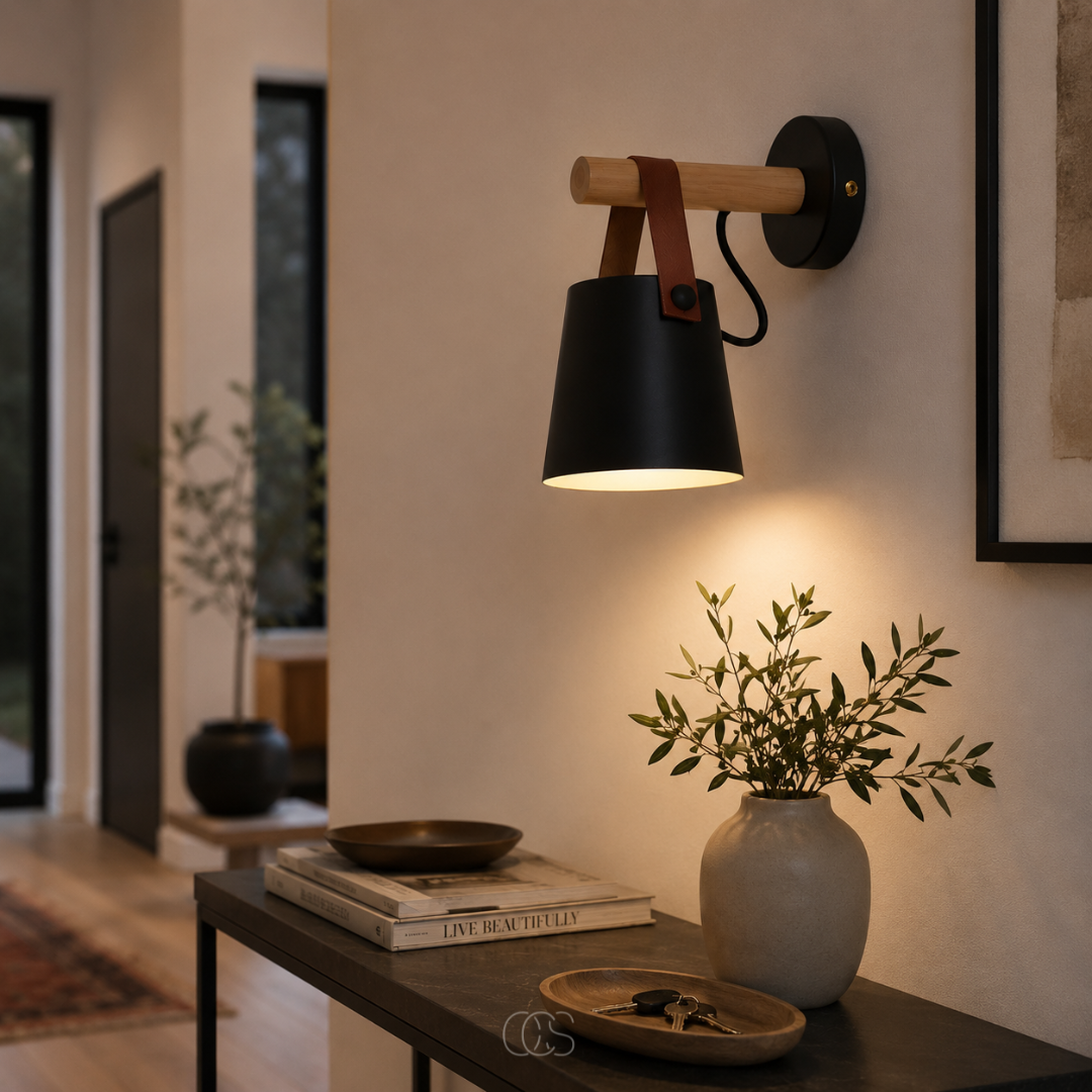 LUMEVRA - Scandinavian Wall Lamp for Warm, Focused Light