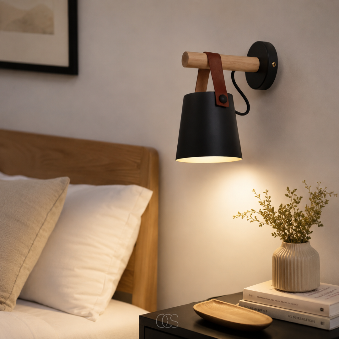 LUMEVRA - Scandinavian Wall Lamp for Warm, Focused Light