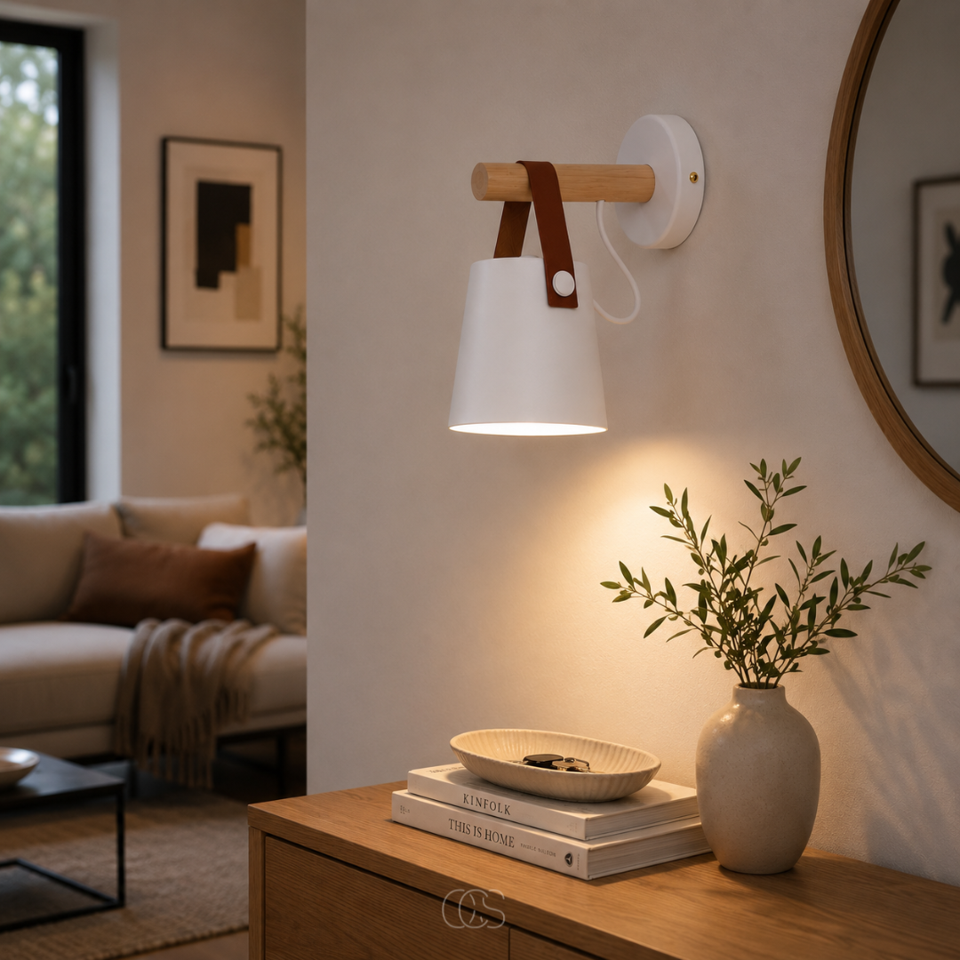 LUMEVRA - Scandinavian Wall Lamp for Warm, Focused Light