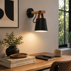LUMEVRA - Scandinavian Wall Lamp for Warm, Focused Light