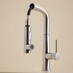 VORYNZA - Sculptural Pull-Out Kitchen Faucet for Easy Rinsing