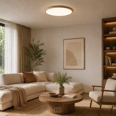 NORVAYA - Slim Japandi Ceiling Light for Calm, Even Illumination