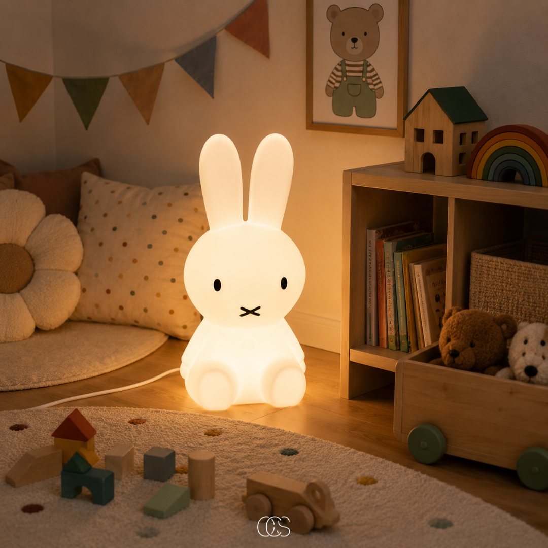 BUNNORA - Dimmable Rabbit Night Light for Calmer Bedtimes