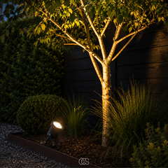 GLOVENA - Adjustable LED Garden Spotlight for Safer Outdoor Paths