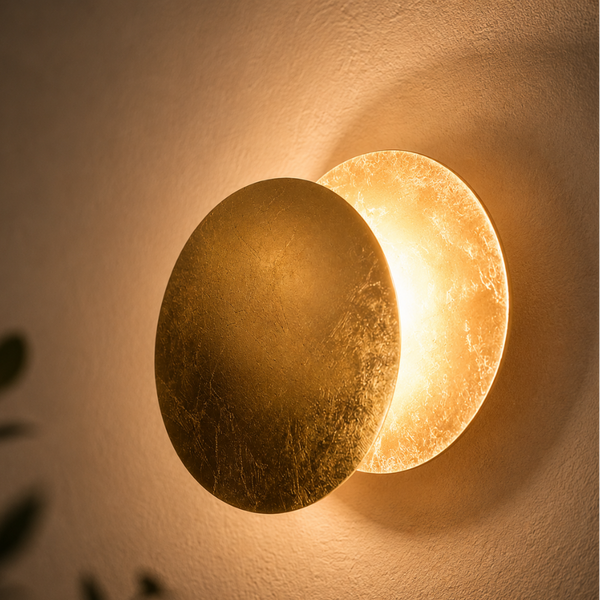 LUNEVRA - Sculptural Moon Wall Lamp for Adjustable Ambient Light