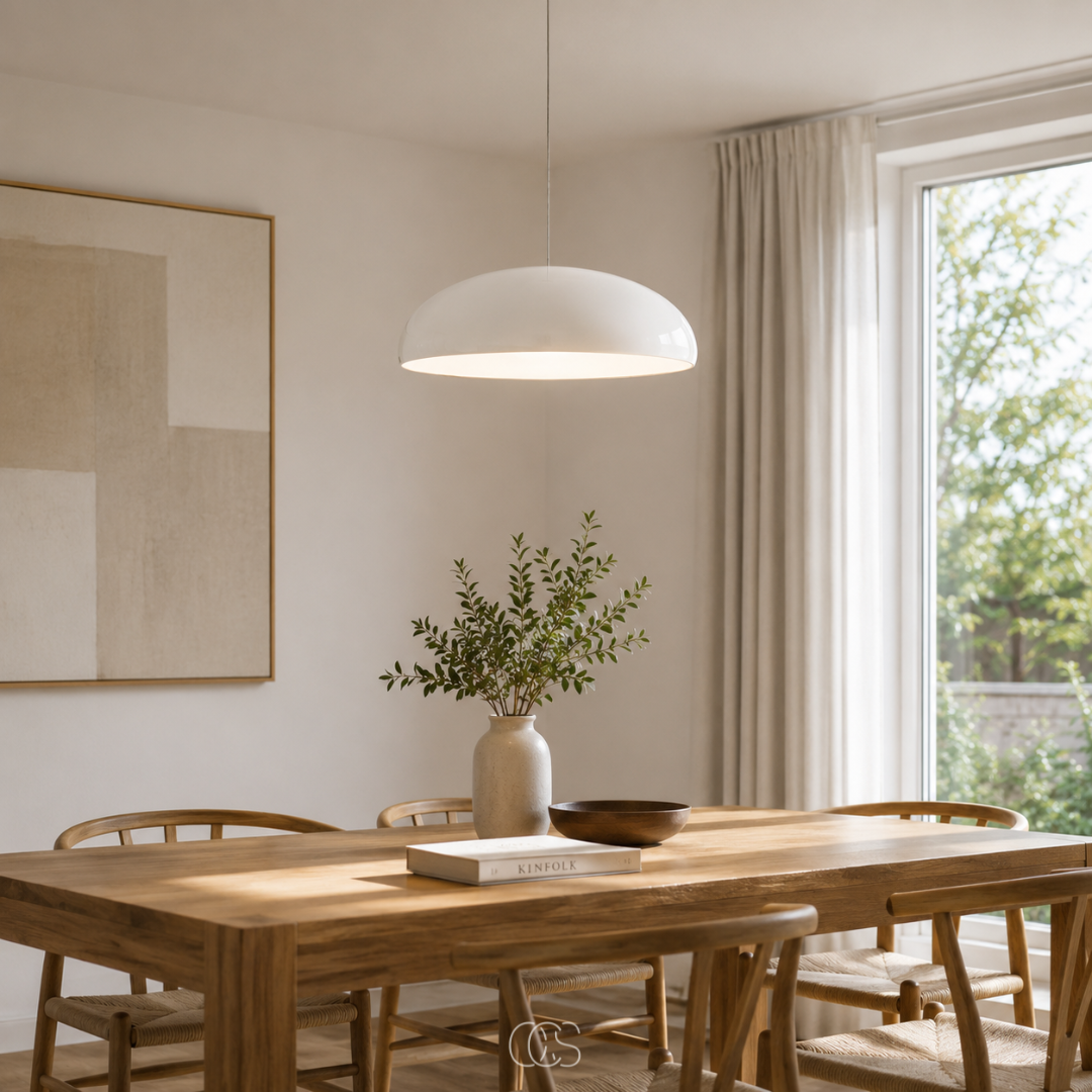 GLOVENA - Retro Pendant Lamp for a Warm Dining Room Focal Point