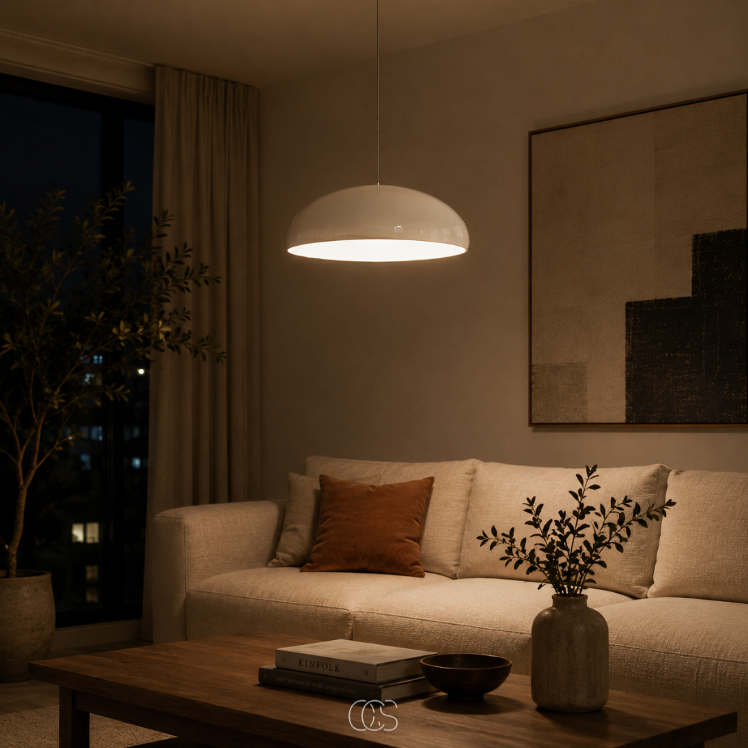 GLOVENA - Retro Pendant Lamp for a Warm Dining Room Focal Point
