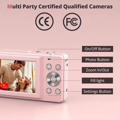 RETROPIX - Vintage-Style Digital Camera for Creative Moments