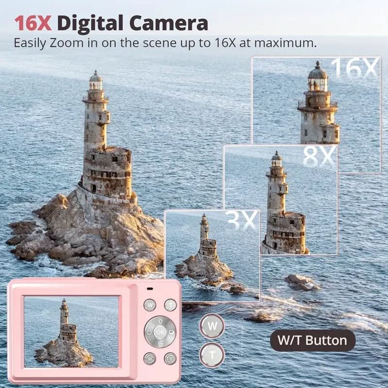 RETROPIX - Vintage-Style Digital Camera for Creative Moments