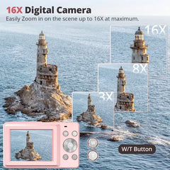 RETROPIX - Vintage-Style Digital Camera for Creative Moments