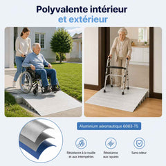 THRESIVA - Wheelchair Threshold Ramp for Smoother Doorway Access