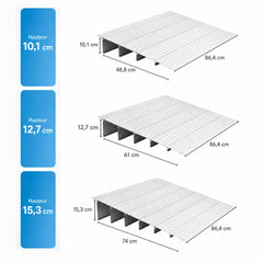 THRESIVA - Wheelchair Threshold Ramp for Smoother Doorway Access