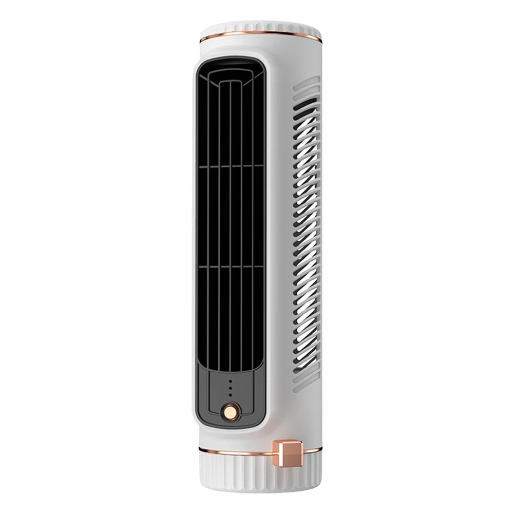 COOLSPIRE - Compact Tower Fan for Quiet Personal Cooling