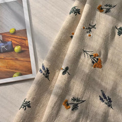 LUMEVRA - Embroidered Cloth Napkins for Artful Table Settings