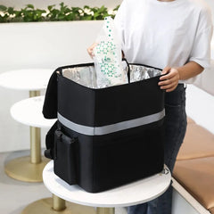 POLARCARGO - Extra-Large Insulated Backpack for Food Transport