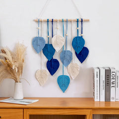 LEAFYRA - Macrame Leaf Wall Hanging for an Artistic Focal Point