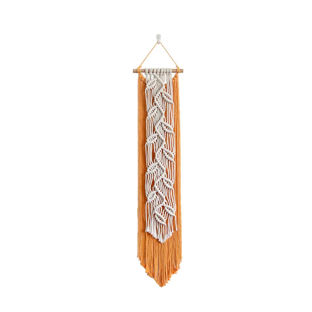 FOLYVIA - Leaf Macrame Wall Hanging to Enliven Blank Walls