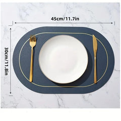 MATELYS - Leather Placemats That Protect And Define Your Table