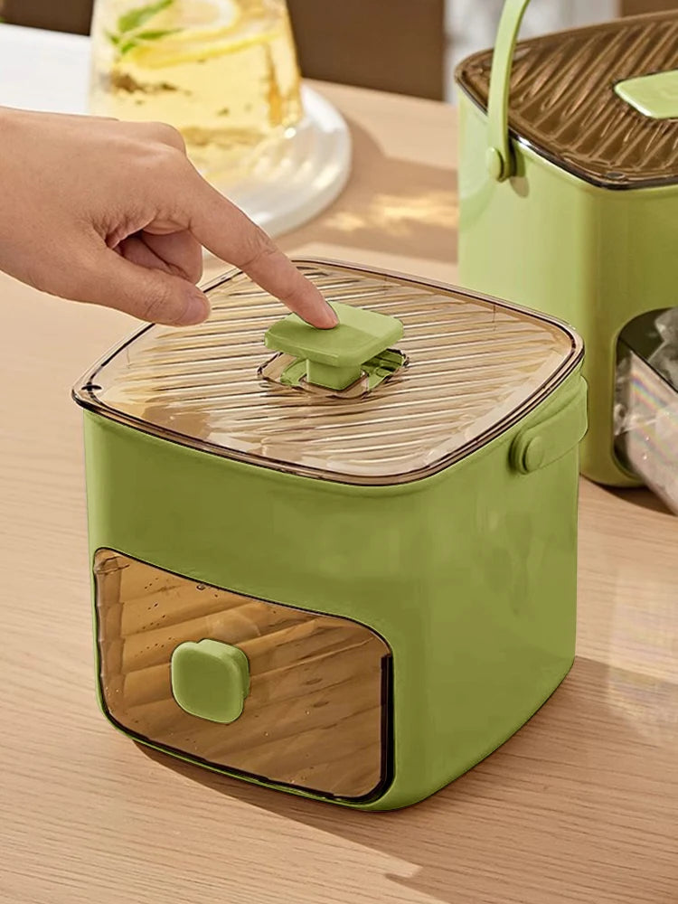 CRYSTACUBE - Compact Ice Maker for Fresh Ice Anywhere