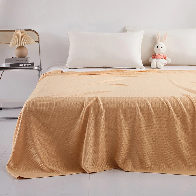 BAMBREL - Textured Bamboo Throw for Cool Statement Seating