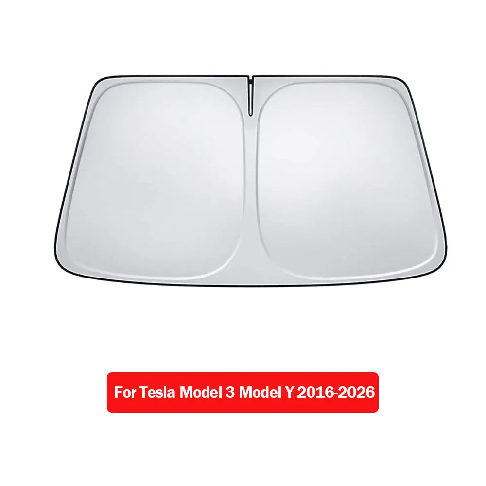 AERUVIA - Foldable Windshield Sunshade For A Cooler Cabin