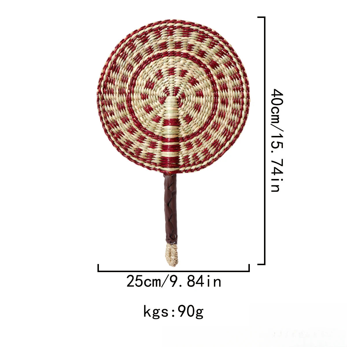 WOVELUNE - Woven Seagrass Fan Wall Art to Anchor Your Seating Area