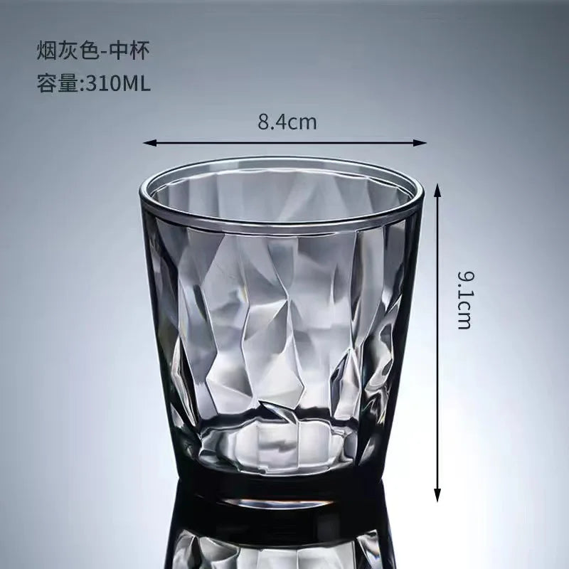 MORLUNE - Statement Acrylic Tumblers for Shatterproof Entertaining