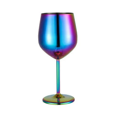 CALYVRA - Sculptural Stainless Steel Goblet for Break-Resistant Entertaining