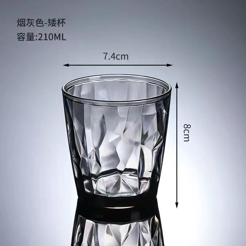 MORLUNE - Statement Acrylic Tumblers for Shatterproof Entertaining