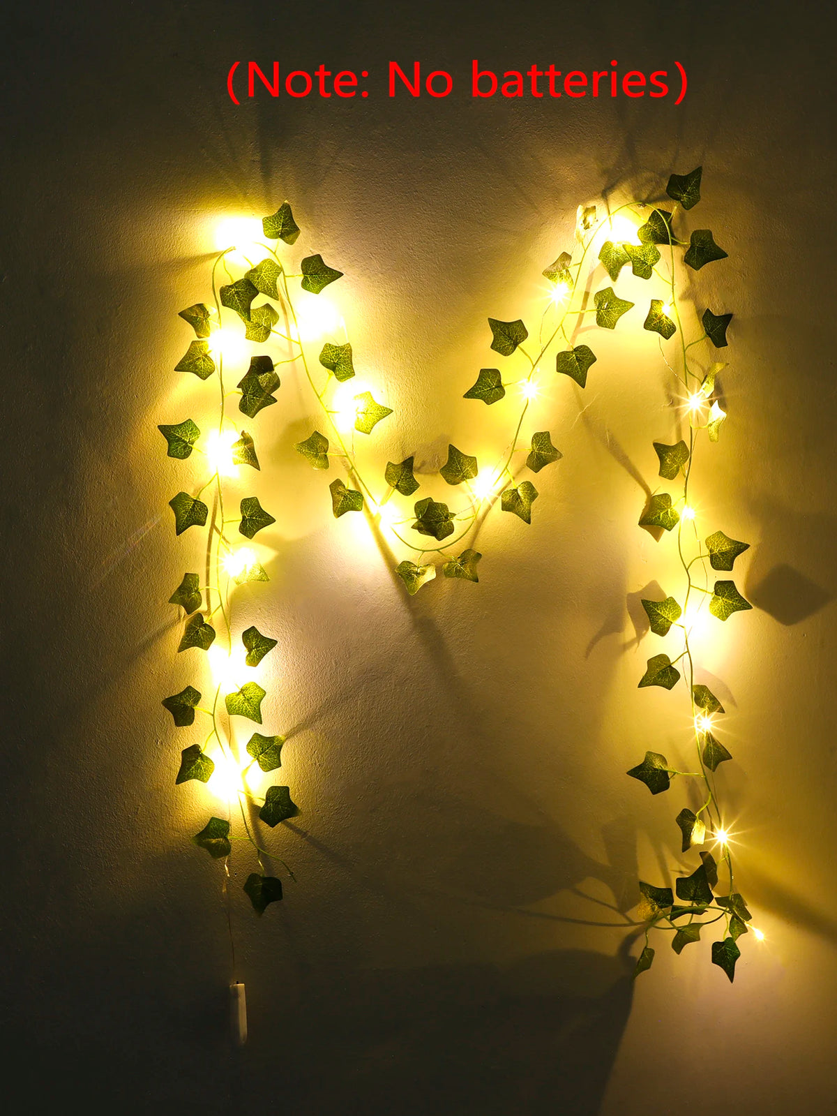 LEAFYRA - Illuminated Wood Shelf for Botanical Wall Displays