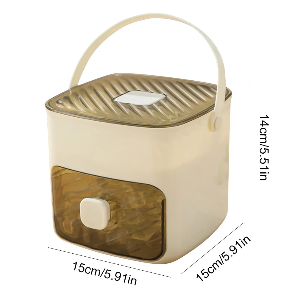 CRYSTACUBE - Compact Ice Maker for Fresh Ice Anywhere