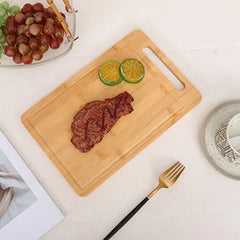 DUOVENA - Double-Sided Wooden Cutting Board for Hygienic Food Prep