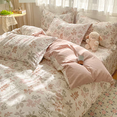 FLORVENA - Floral Cotton Duvet Set for an Artful Bedroom