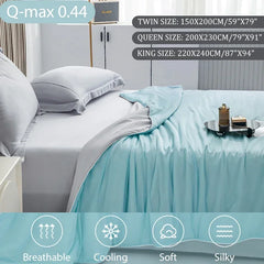 VEXILUNE - Double-Sided Cooling Blanket for Restful Summer Sleep