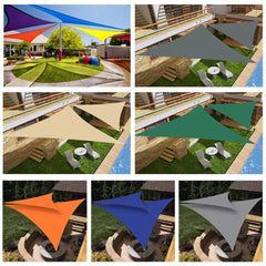 SUNTRIANGLE - Waterproof Triangle Shade Sail for Sculptural Outdoor Comfort