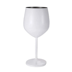 ZELVORA - Sculptural Steel Goblet for Break-Resistant Entertaining