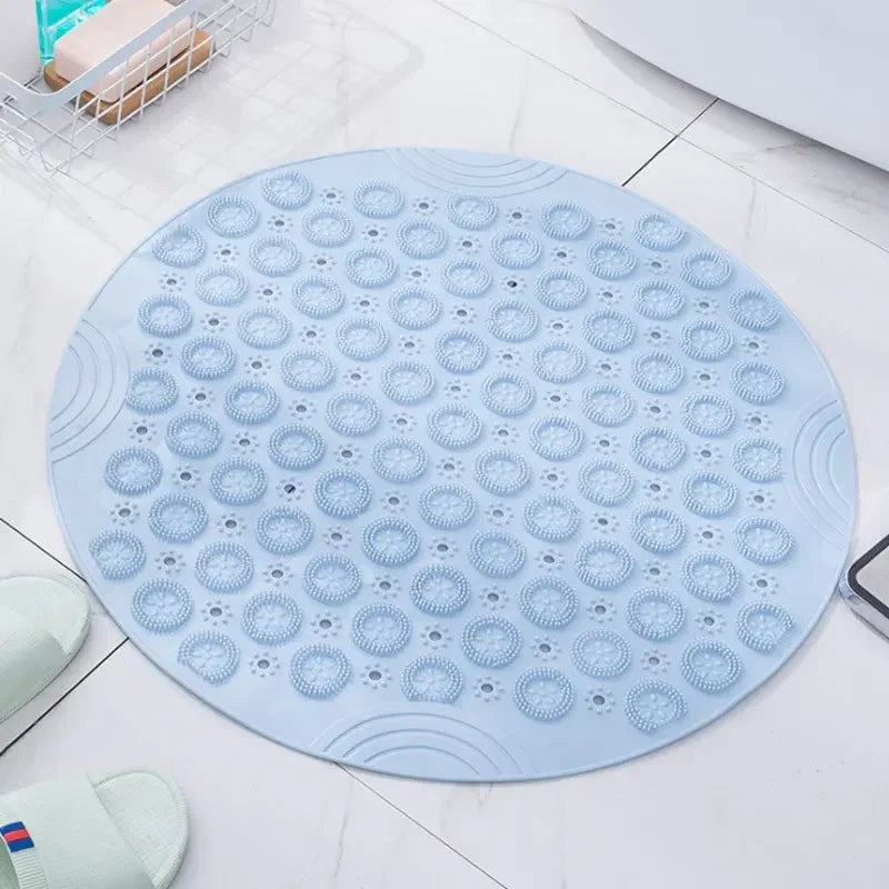 VELSORA - Sculptural Suction Bath Mat for Steadier Showers