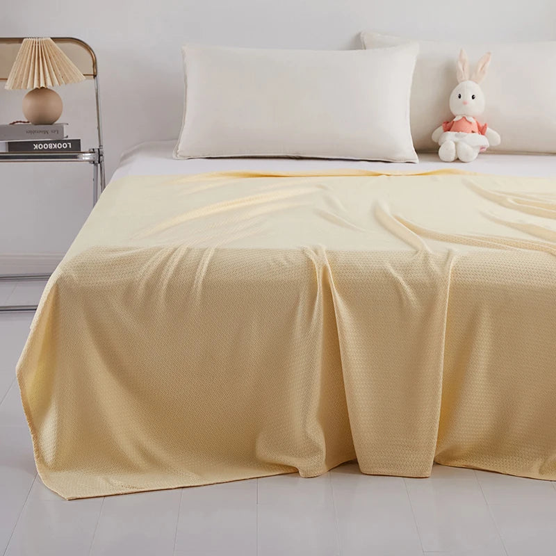 BAMBREL - Textured Bamboo Throw for Cool Statement Seating
