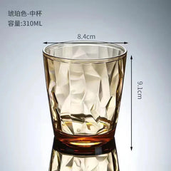 MORLUNE - Statement Acrylic Tumblers for Shatterproof Entertaining