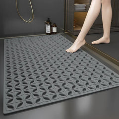 AQUVESSA - PVC Bath Mat For Steadier Footing In Wet Spaces