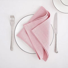 FABLUNE - Set of Four Linen Napkins for an Artful Table Setting