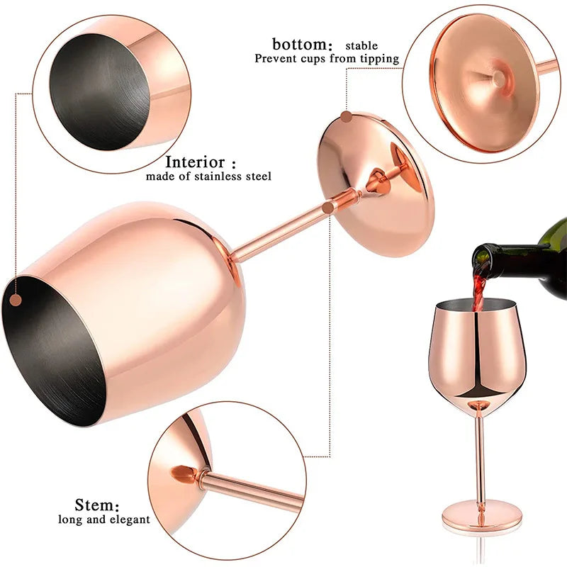 ORVYSSA - Sculptural Steel Cocktail Cup for Striking Tablescapes